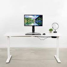 Load image into Gallery viewer, VIVO Electric Height Adjustable 63”x32&quot; Desk Curved w/ Memory Keypad