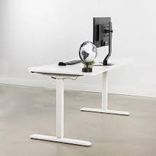 Load image into Gallery viewer, VIVO Electric Height Adjustable 63”x32&quot; Desk Curved w/ Memory Keypad