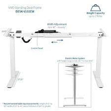 Load image into Gallery viewer, VIVO Electric Height Adjustable 63”x32&quot; Desk Curved w/ Memory Keypad