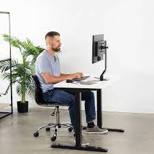 VIVO Electric Height Adjustable 43" x 24". For best productivity at work or Home Office.