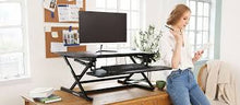 Load image into Gallery viewer, ClassicRiser Standing Desk Converters - M4B 41&quot; Corner