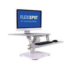 Load image into Gallery viewer, FlexiSpot M5MB Desk Riser, 32 Inch Height-Adjustable Standing Desk Converter with Quick Release Keyboard Tray