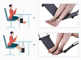 Portable Under Desk Foot Hammock FH01