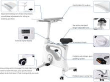 Load image into Gallery viewer, V9 W/ DESKTOP - Home Office Height Adjustable Cycle Desk Bike