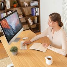 Kana Bamboo Standing Desk 78 X 30