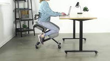 Load image into Gallery viewer, Adjustable Ergonomic Kneeling Chair with Back Support