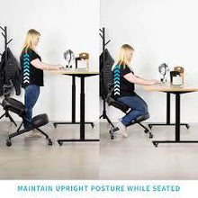 Load image into Gallery viewer, Adjustable Ergonomic Kneeling Chair with Back Support