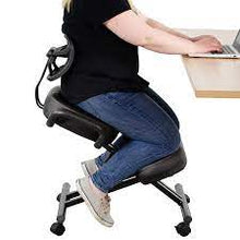 Load image into Gallery viewer, Adjustable Ergonomic Kneeling Chair with Back Support