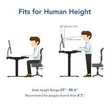 Load image into Gallery viewer, Crank Adjustable Standing Conference Table