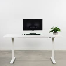 VIVO Crank Height Adjustable 63” Desk