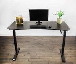 VIVO Crank Height Adjustable 63” Desk