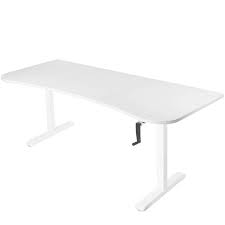 VIVO Crank Height Adjustable 63” Desk