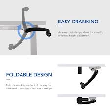 Crank Adjustable Standing Conference Table