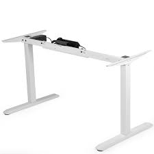 VIVO Electric Stand Up Desk Frame with Memory Touch Pad, Single Motor Ergonomic Height Adjustable Base-V102E