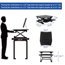 Load image into Gallery viewer, ClassicRiser Standing Desk Converters M2