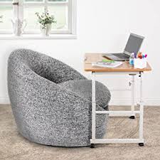 VIVO Mobile Height Adjustable Desk for Kids and Adults | Interactive Workstation Spacious desk with rolling lockable caster to move around. Ease for kids' little fingers. Cup holder, interactive top to release the inner creativity. Height and lenght adjustable. Fits couches, chairs, beds 