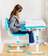 Load image into Gallery viewer, Children Adjustable Interactive Desk with Chair