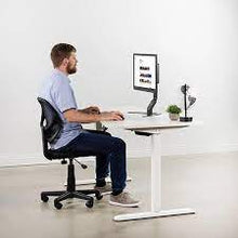 Load image into Gallery viewer, VIVO Electric Height Adjustable 63”x32&quot; Desk Curved w/ Memory Keypad