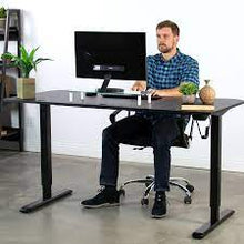 Load image into Gallery viewer, VIVO Electric Height Adjustable 63”x32&quot; Desk Curved w/ Memory Keypad