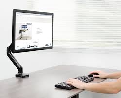 VIVO Counterbalance Gas Spring Desk Mount Monitor Stand w/ USB and Audio Ports (STAND-V001OU)