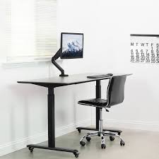 VIVO Counterbalance Gas Spring Desk Mount Monitor Stand w/ USB and Audio Ports | Fits Screens 13