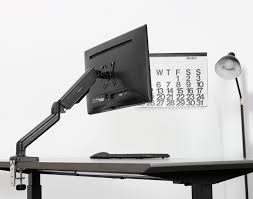 VIVO Counterbalance Gas Spring Desk Mount Monitor Stand w/ USB and Audio Ports (STAND-V001OU)