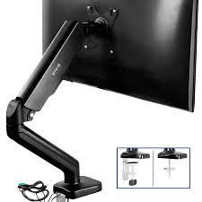 VIVO Counterbalance Gas Spring Desk Mount Monitor Stand w/ USB and Audio Ports (STAND-V001OU)