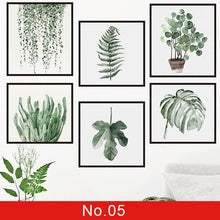 Load image into Gallery viewer, Nature Green Leaf Weed Wall Sticker for Bedroom Living room Décor 3D Tile Stickers Vinyl Wall Decals wallpaper Home Decoration