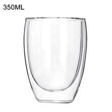 Load image into Gallery viewer, New 6Pcs 80ml 2.7oz Glass Double Walled Heat Insulated Tumbler Espresso Tea Cup coffee mug