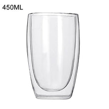 Load image into Gallery viewer, New 6Pcs 80ml 2.7oz Glass Double Walled Heat Insulated Tumbler Espresso Tea Cup coffee mug