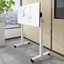 Height Adjustable Whiteboard Standing Desk