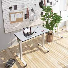 Height Adjustable Whiteboard Standing Desk