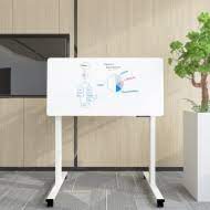 Load image into Gallery viewer, Height Adjustable Whiteboard Standing Desk